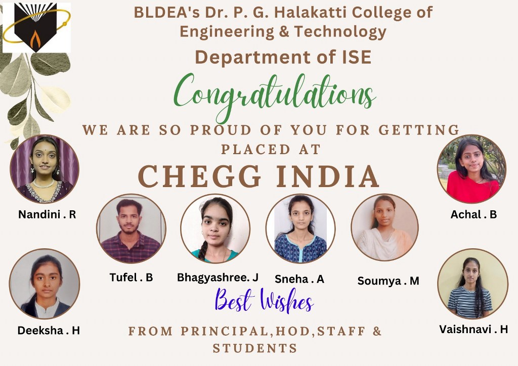 BLDEA's V. P. Dr. P. G. Halakatti College of Engineering and Technology, - News & Events 2023
