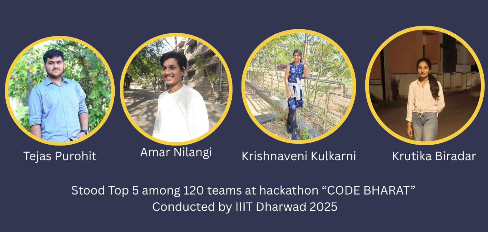 Bldeacet Ise Achievements Intercollege Code Bharat Hackathon